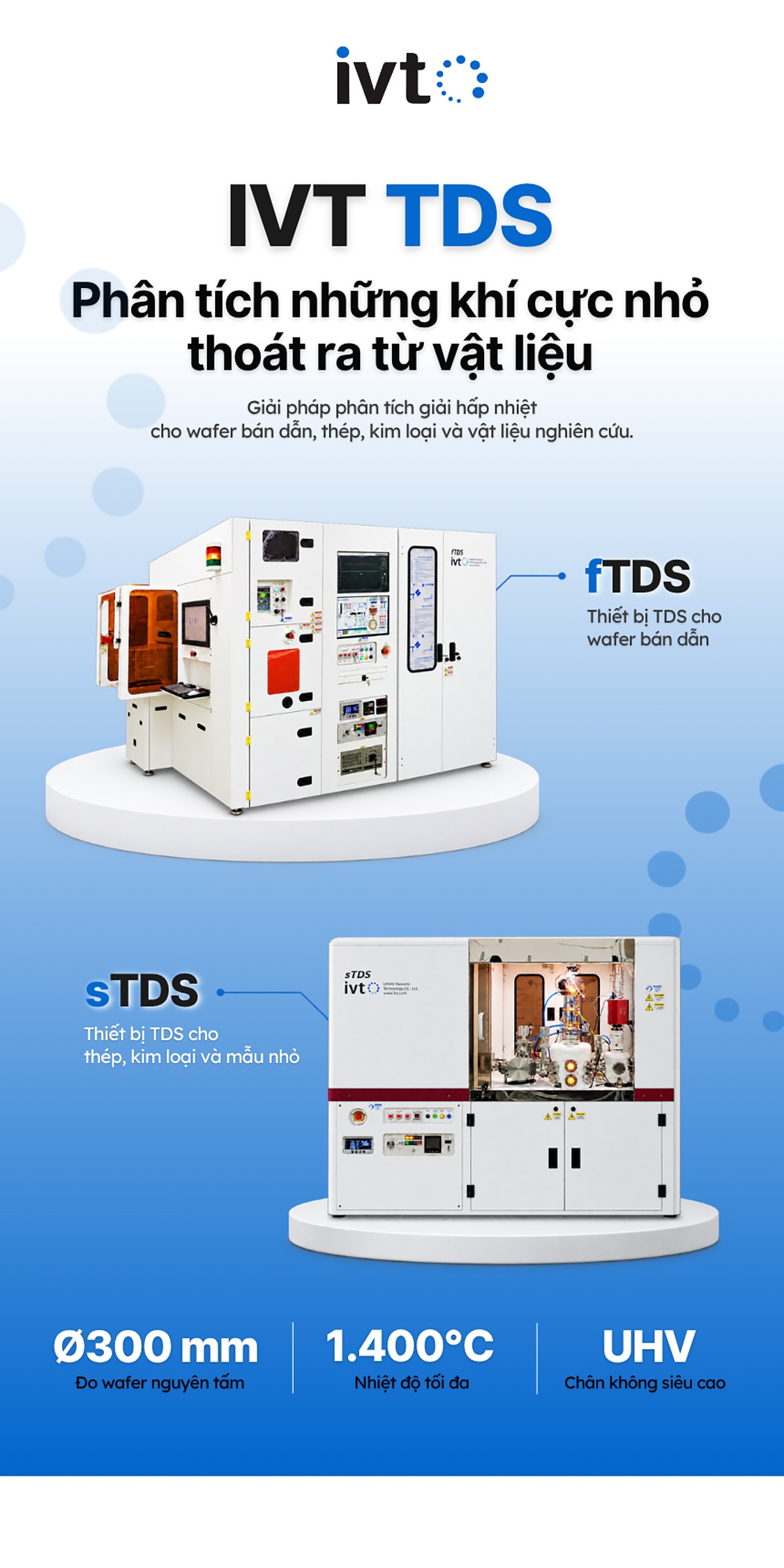 반도체 웨이퍼, 철강, 소형 샘플용 TDS 장비 상세 1