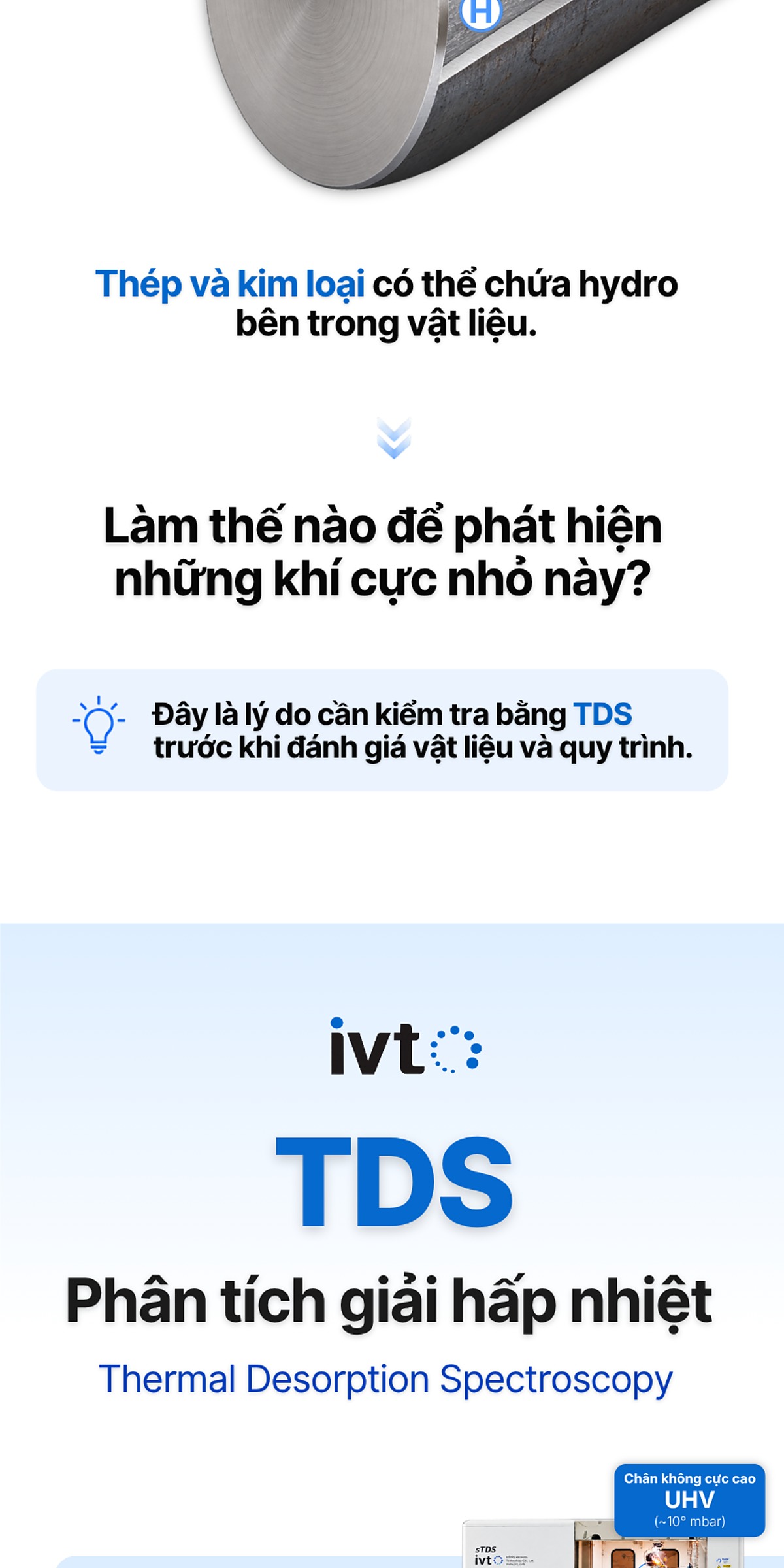 반도체 웨이퍼, 철강, 소형 샘플용 TDS 장비 상세 3